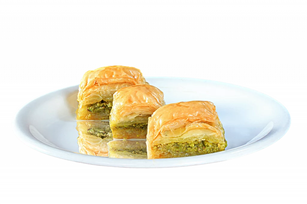 Frisches Baklava aus der Backstube