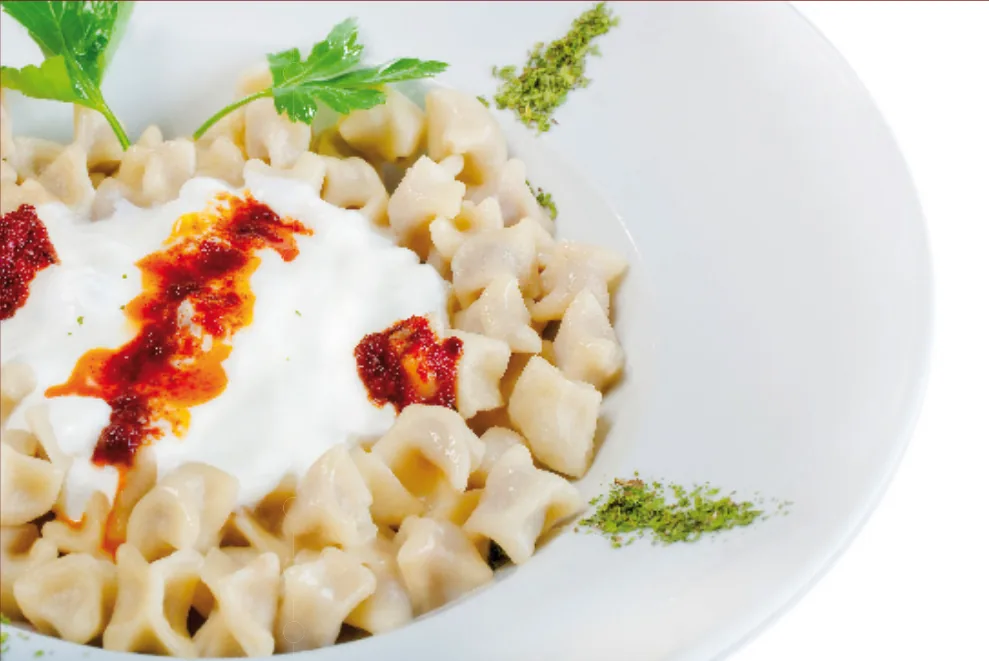 Hausgemachte Manti